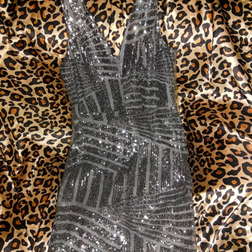 Charlotte russe sequinned cocktail dress